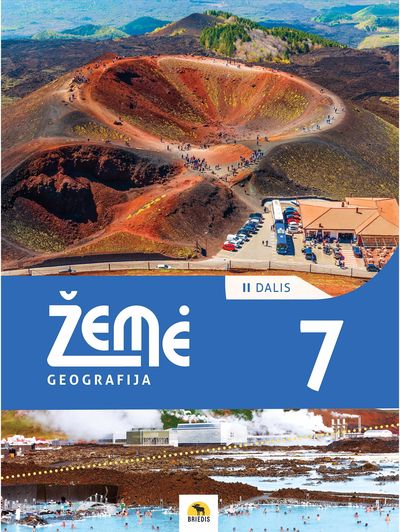 Žemė 7. Geografijos vadovėlis 7 kl., II d. 2022 m. BUP
