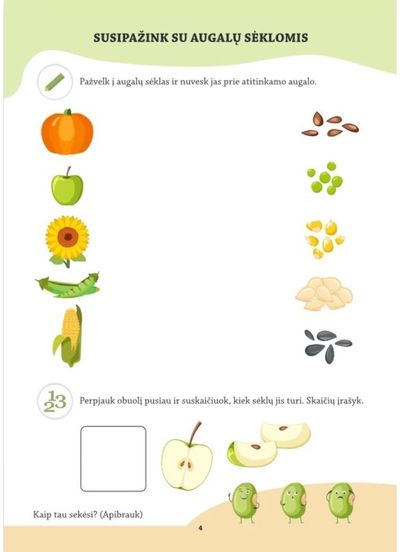 Augalai: (ne)paprasti STEAM atradimai: užduočių knyga