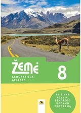 Žemė 8. Geografijos atlasas 8 klasei