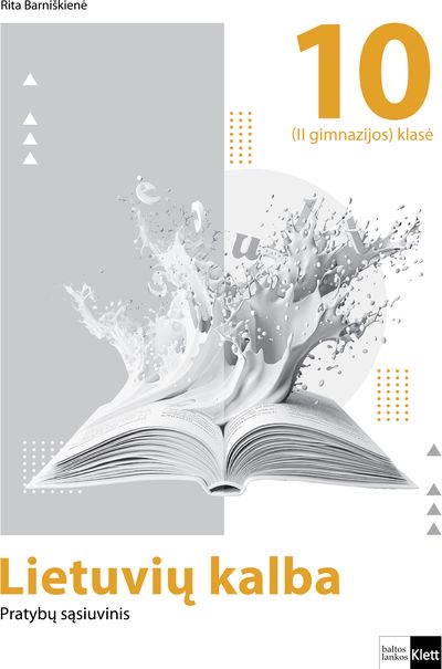 Lietuvių kalba. Pratybų sąsiuvinis 10 (II gimnazijos) klasei
