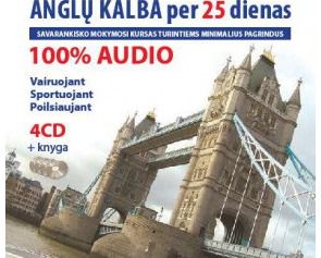 Anglų kalba per 25 dienas. 4CD
