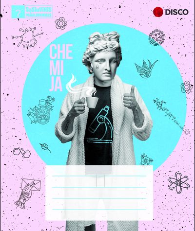 Sąsiuvinis pagalbininkas DISCO Chemija, A5, 32 l., langeliais