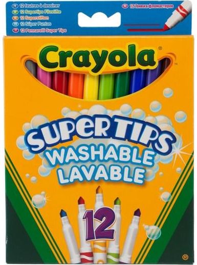 Flomasteriai CRAYOLA (12 vnt.)