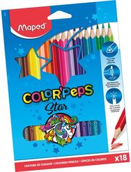 Spalvoti pieštukai MAPED,18spl