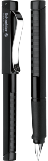 Plunksnakotis SCHNEIDER BASE M, R, juodas