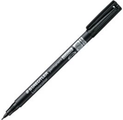 Permanentinis žymeklis STAEDTLER LUMOCOLOR CD/DVD 310, juodas