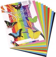 Spalvotas popierius IMAGE COLORACTION, A4, 80 g, 50 lapų (10 spalvų)