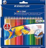 Akvareliniai pieštukai STAEDTLER NORIS CLUB, 24 spalvų