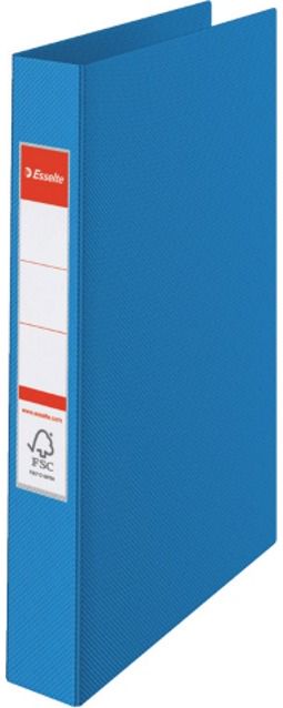 Žiedinis segtuvas ESSELTE su 2 žiedais, A4, 35 mm, mėlynas