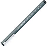 Rašiklis Fineliner STAEDTLER Pigment Liner 308, 0,3 mm, juodas