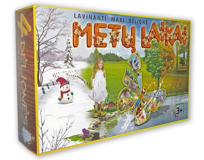 Lavinanti maxi - dėlionė METŲ LAIKAI