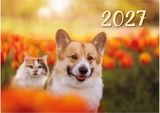 Sieninis kalendorius su juostele trigubas, 2027