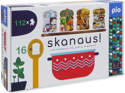 Lavinamoji dėlionė PIO SKANAUS