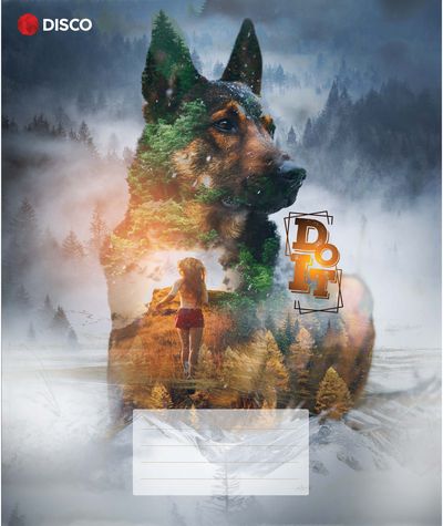 Sąsiuvinis DISCO Do It, A5, 32 l., langeliais