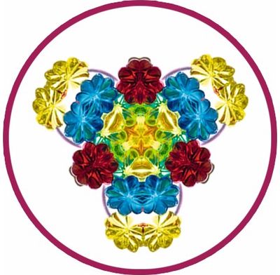 Kaleidoskopas FOLIA, DIY-Kit diam., 50 mm