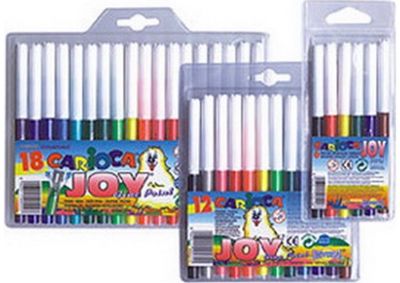 Flomasteriai CARIOCA JOY, 12 spalvų