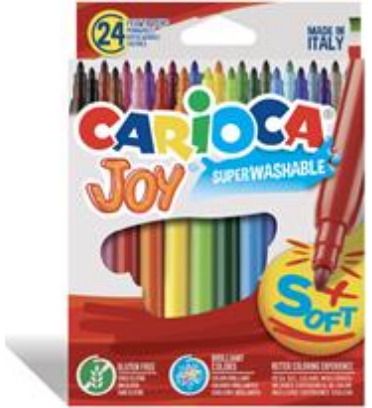 Flomasteriai CARIOCA JOY, 24 spalvos