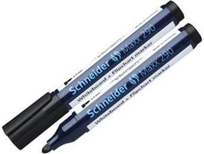 Žymeklis baltai lentai ir bloknotams SCHNEIDER MAXX 290, juodas