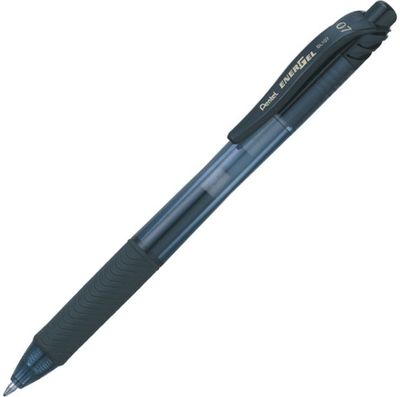 Gelinis rašiklis PENTEL ENERGEL X, 0,7 mm, juodas