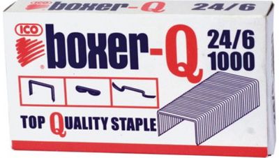 Sąsagėlės BOXER-Q, 24/6, 1000 vnt