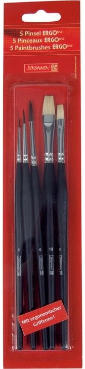 Teptukų rinkinys BRUNNEN, 5 vnt.