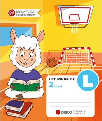 Formulių sąsiuvinis DISCO Lietuvių k., A5, 2 kl., 14 l., linijomis
