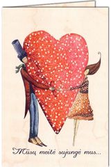 Atvirukas MŪSŲ MEILĖ SUJUNGĖ MUS (L)