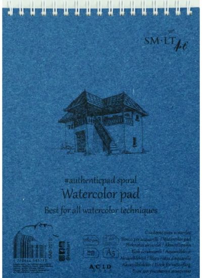 Akvarelinis bloknotas SM-LT Authentic, A3, 280 gsm, 30 l.