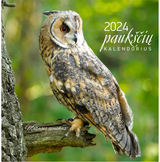 Kalendorius verčiamas PAUKŠČIAI 2024, 20x20,5