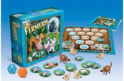 Stalo žaidimas SUPER FERMERIS