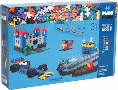 PLUS PLUS konstruktorius, 3in1, 480 det.