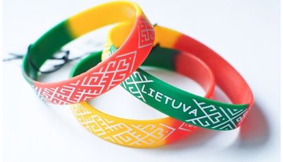 Silikoninė apyrankė LIETUVA