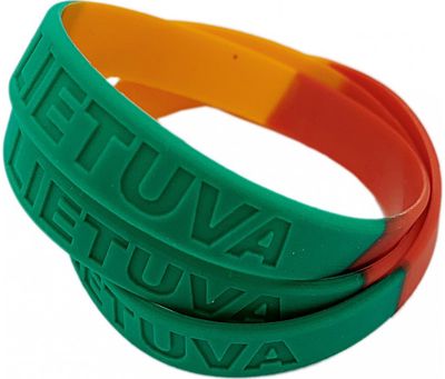 Silikoninė apyrankė LIETUVA