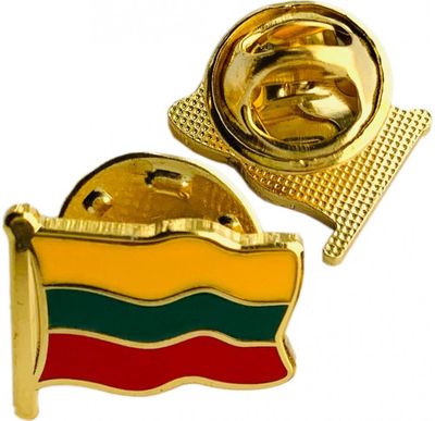 Metalinis ženkliukas LT FLAG