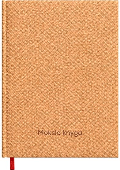 Mokslo knyga 2019 - 2020, 14x19cm, oranžin