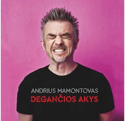 CD Andrius Mamontovas DEGANČIOS AKYS