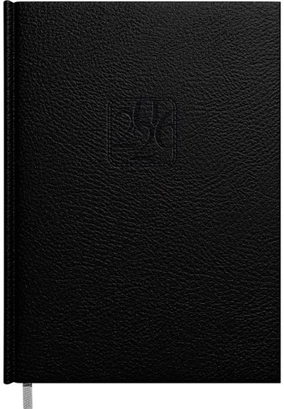 Darbo knyga B6 KANCLER 2026, puslapis dienai juoda