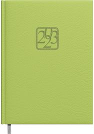 Darbo knyga B6 KANCLER 2023, puslapis dienai, šviesiai žalia