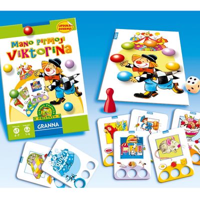 Žaidimas MANO PIRMOJI VIKTORINA