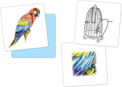 Mokomųjų kortelių rinkinys AUGINTINIAI