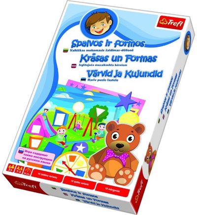 Lavinamasis žaidimas SPALVOS IR FORMOS