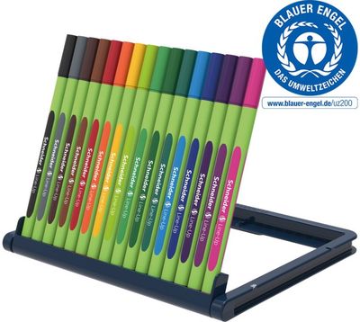 Rašiklių rinkinys Fineliner SCHNEIDER Line-Up 04, 16 spalvų