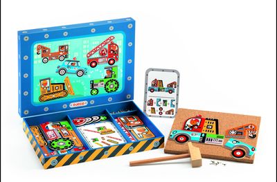 Kūrybinis žaislas DJECO Tap Tap Vehicles