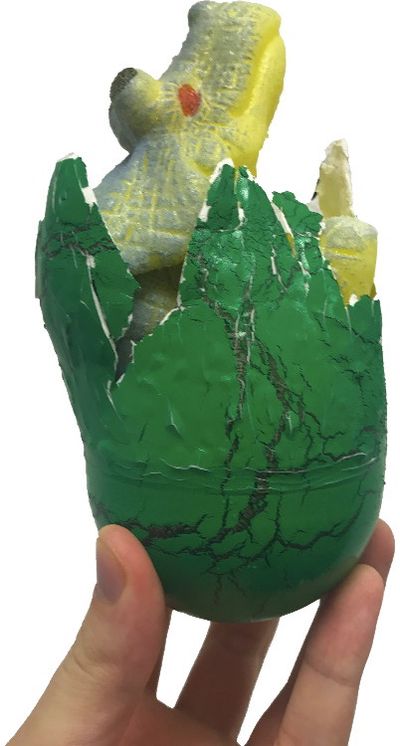 Žaislas kiaušinis TRICERATOPS HATCHING, CDU6