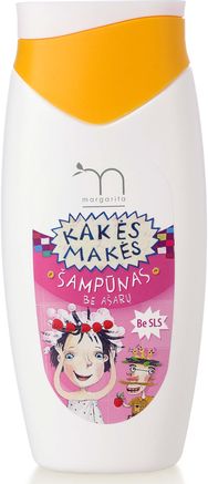 Šampūnas KAKĖ MAKĖ, be SLS, 250 ml.