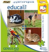 Dėlionė Bino NAMINIAI GYVŪNAI