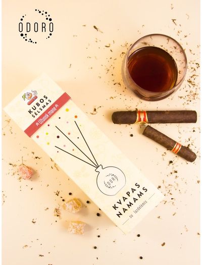 Kvapas namams ODORO KUBOS ŠĖLSMAS