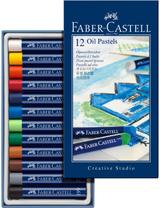 Aliejinės kreidelės Faber-Castell Gofa, 12 spalvų