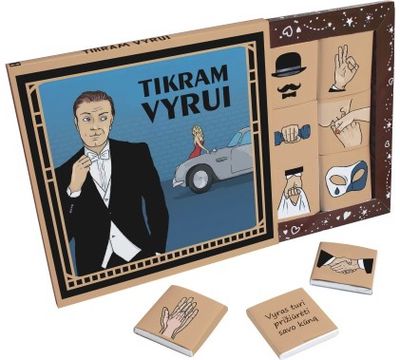 9 šokoladų rinkinys TIKRAM VYRUI