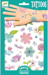 Laikinosios tatuiruotės DJECO FAIR FLOWERS OF THE FIELD